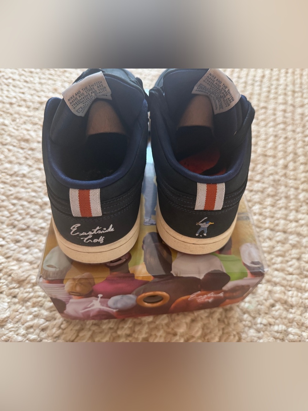 Jordan 1 Low Eastside - Out the Mud Golf Sneakers - DV1759-440 - Navy - Picture 4 of 8